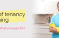 end of tenancy cleaning - prices